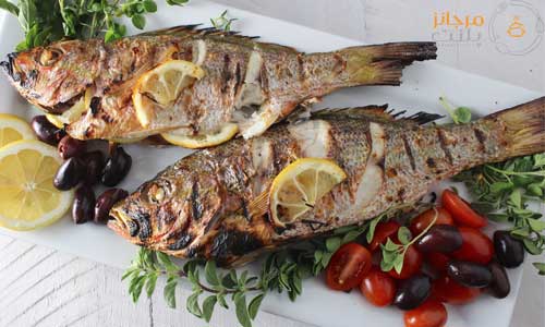 دستور پخت ماهی شکم پر به سبک یونانی